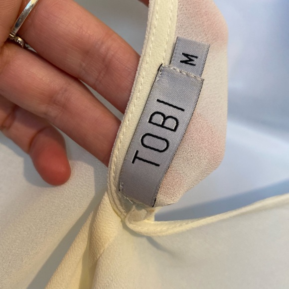 TOBI cream float top - Picture 3 of 4